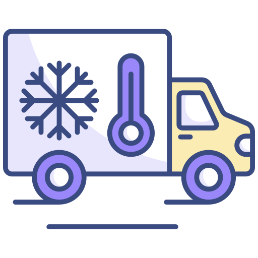 Refrigerated Trucking Icon